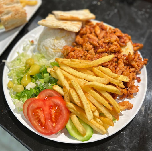 Tavuk Shoarma Tabağı
